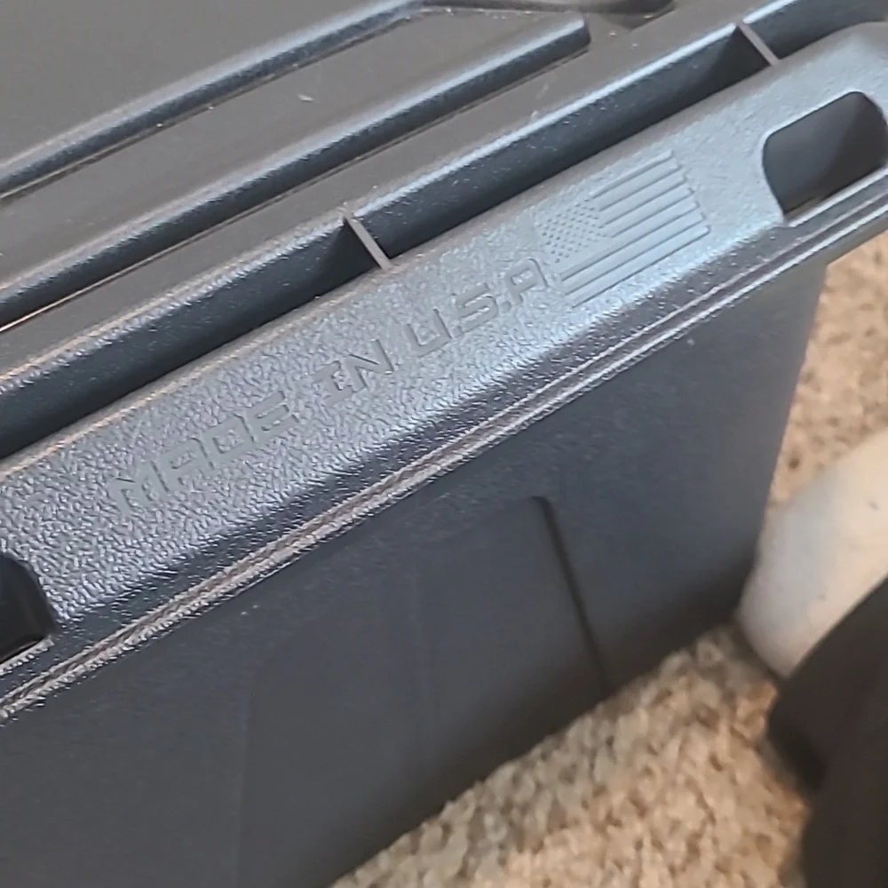 Plano Black Storage Box